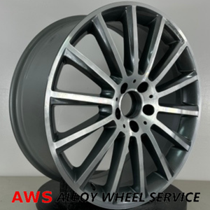 MERCEDES C300 2017 2018 19" FACTORY OEM FRONT AMG WHEEL RIM #D 85518 A2054011300