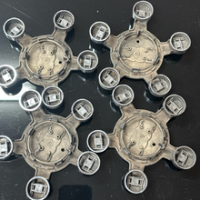 Load image into Gallery viewer, Set of 4 Audi Spyder Wheel Hub Center Cap Silver 135mm 4F0601165 accef69a