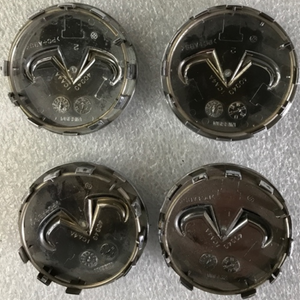 SET OF 4 Infinity Silver Center Caps 40343-1CA4A 68afb92a