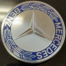 Load image into Gallery viewer, Set of 4 Mercedes-Benz Classic Dark Blue Center Cap 75MM 9a25063c