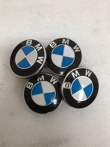 Set of 4 BMW Wheel Center Cap 68mm Genuine 36136783536 de056970