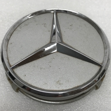 Load image into Gallery viewer, Set of 3 Mercedes Benz Silver Center Caps A2204000125 75 MM dfb9316f