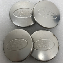 Load image into Gallery viewer, Set of 4 Land Rover Range Rover Center Hub Cap Silver CK52-1A096-AB 9d4b35df