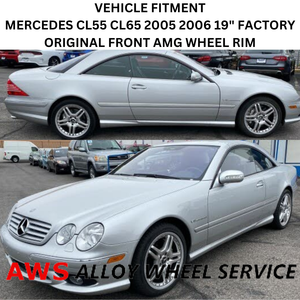 MERCEDES CL55 CL65 2005 2006 19" FACTORY ORIGINAL FRONT AMG WHEEL RIM