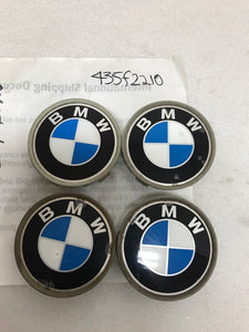 Set of 4 BMW wheel center caps 3 & 5 & 7 series 6768640 68mm 435f2210