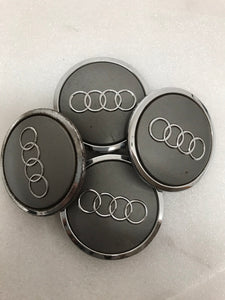 SET OF 4 2002-2019 Audi WHEEL CENTER CAPS FITS NEARLY ALL MODELS 4B0601170A