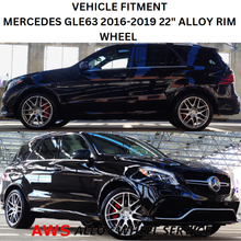 Load image into Gallery viewer, MERCEDES GLE63 2016-2019 22&quot; FACTORY ORIGINAL REAR AMG WHEEL RIM OEM