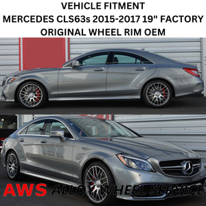 MERCEDES CLS63s 2015-2017 19" FACTORY OEM FRONT AMG WHEEL RIM 85507 A2184011700