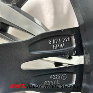 SET OF 4 BMW X7 2019 2020 21'' FACTORY ORIGINAL WHEEL RIM 96575 36118074220