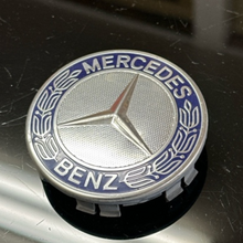 Load image into Gallery viewer, Set of 4 Mercedes-Benz Dark Blue Center Cap 75MM b62a7e4c