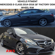 Load image into Gallery viewer, MERCEDES E-CLASS 2014-2016 18&quot; FACTORY OEM REAR AMG WHEEL RIM 85461 A2124010400