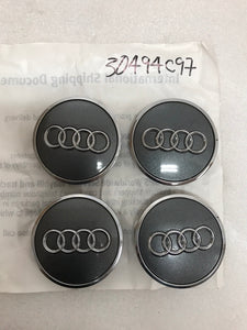 SET OF 4 2002-2019 Audi WHEEL CENTER CAPS FITS NEARLY ALL MODELS 4B0601170A