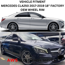Load image into Gallery viewer, MERCEDES CLA250 2017-2019 18&quot; FACTORY ORIGINAL AMG WHEEL RIM 85530 A1764010700