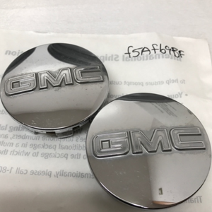 Set of 2 GMC CENTER CAPS 20942032 83 MM f5af69bf