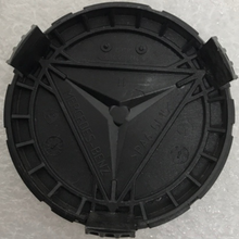 Load image into Gallery viewer, Set of 4 Mercedes-Benz Black Wheel Center Caps d97c1a3