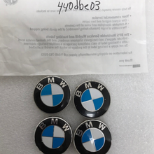 Load image into Gallery viewer, Set of 4 BMW Wheel Center Cap 68mm Genuine 36136783536 440dbe03