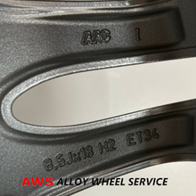 Load image into Gallery viewer, MERCEDES C55 2006 18&quot; FACTORY ORIGINAL REAR AMG WHEEL RIM 65384 A2034013902
