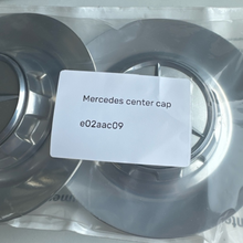 Load image into Gallery viewer, Mercedes Benz OEM Genuine Black Center Cap Wheel Hub Cover e02aac09