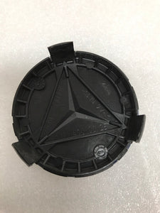 4PC Mercedes-Benz 75MM Classic Dark Blue Wheel Center Hub Caps AMG Wreath