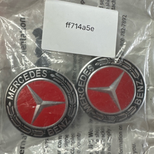 Load image into Gallery viewer, Set of 2 Mercedes-Benz Wheel Hub Center Cap 75MM A1714000025 ff714a5e