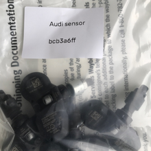 Load image into Gallery viewer, Set of 4 Audi TPMS Tire Pressure System 7PP907275F bcb3a6ff