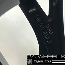 Load image into Gallery viewer, BMW X5 X6 2020 2021 2022 86243 36119502663 OEM wheel rim 22 x 11.5 Rear CNC Black