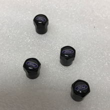 Load image into Gallery viewer, Set of 4 Ford Wheel Air Stem Valve Caps e029f341