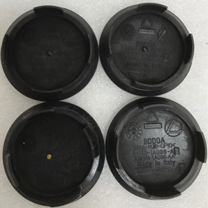 Set of 4 Jaguar Black 59mm Center Cap Cover 8W93-1A096-AB a3126a26