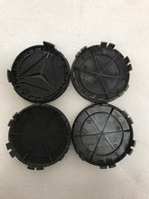 Load image into Gallery viewer, 4PC Mercedes-Benz 75MM Classic Dark Blue Wheel Center Hub Caps AMG Wreath