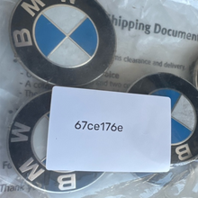 Load image into Gallery viewer, Set of 3 BMW Wheel Center Cap 68mm Genuine 36136783536 67ce176e