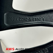 Load image into Gallery viewer, MERCEDES GLE 2021 22" FACTORY ORIGINAL WHEEL RIM 85827 A1674013600