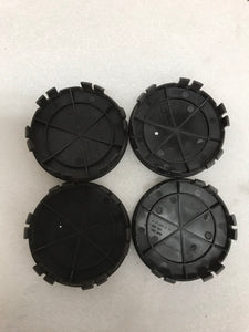 4PC Mercedes-Benz 75MM Classic Dark Blue Wheel Center Hub Caps AMG Wreath