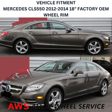 Load image into Gallery viewer, MERCEDES CLS550 2012-2014 18&quot; FACTORY OEM FRONT WHEEL RIM 85232 A2184010102