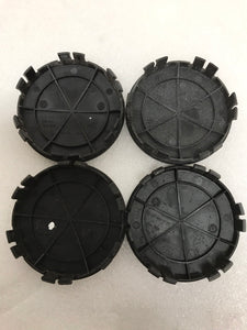 4PC Mercedes-Benz 75MM Classic Dark Blue Wheel Center Hub Caps AMG Wreath