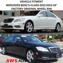 Load image into Gallery viewer, MERCEDES BENZ S-CLASS 2012 2013 19&quot; FACTORY ORIGINAL FRONT WHEEL RIM 85246#D