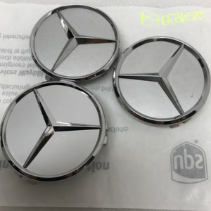 Set of 3 Mercedes-Benz Wheel Hub Center Caps b76fd65b