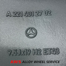Load image into Gallery viewer, MERCEDES S-CLASS &amp; CL550 2007-2011 19&quot; FACTORY OEM REAR AMG WHEEL RIM 85022