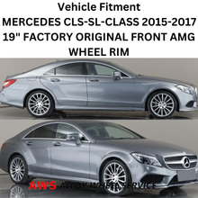 Load image into Gallery viewer, MERCEDES CLS-SL-CLASS 2015-2017 19&quot; FACTORY OEM FRONT AMG WHEEL RIM 85436