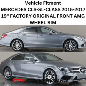 MERCEDES CLS-SL-CLASS 2015-2017 19" FACTORY OEM FRONT AMG WHEEL RIM 85436