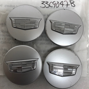 Set of 4 Cadillac Wheel Hub Center Cap 9597375 33c9047b