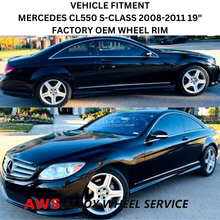 Load image into Gallery viewer, MERCEDES CL550 S-CLASS 2008-2011 19&quot; FACTORY OEM FRONT AMG WHEEL RIM 65472