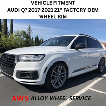 Load image into Gallery viewer, AUDI Q7 2017-2021 21&quot; FACTORY ORIGINAL WHEEL RIM 59012 4M0601025T