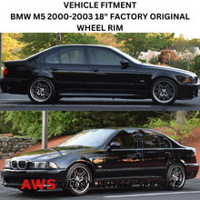 Load image into Gallery viewer, USED BMW M5 2000-2003 18&quot; FACTORY OEM REAR WHEEL RIM 59323 36112228960