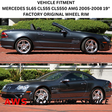 Load image into Gallery viewer, MERCEDES SL65 CLS55 CLS550 AMG 2005-2008 19&quot; FACTORY OEM FRONT WHEEL RIM 65340