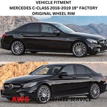 Load image into Gallery viewer, MERCEDES C-CLASS 2016-2020 19&quot; FACTORY ORIGINAL FRONT AMG WHEEL RIM 85575