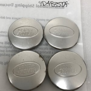 Set of 4 Land Rover Range Rover Center Hub Cap Silver CK52-1A096-AB 9d4b35df