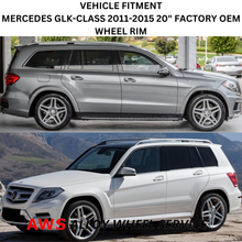 Load image into Gallery viewer, SET OF 4 MERCEDES GLK-CLASS 2011-2015 20&quot; FACTORY OEM AMG WHEEL RIM 85155