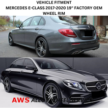 Load image into Gallery viewer, MERCEDES E-CLASS 2017-2020 19&quot; FACTORY OEM REAR WHEEL RIM 85542 A2134012100