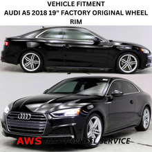 Load image into Gallery viewer, AUDI A5 2018 19&quot; FACTORY ORIGINAL WHEEL RIM 59073 8W0601025AM