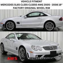 Load image into Gallery viewer, MERCEDES SL&amp;CLS-CLASS AMG 2005-2008 19&quot; FACTORY ORIGINAL REAR WHEEL RIM 65341